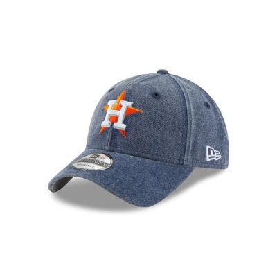 Sapca New Era Houston Astros MLB Rugged Heather 9TWENTY Adjustable - Albastri